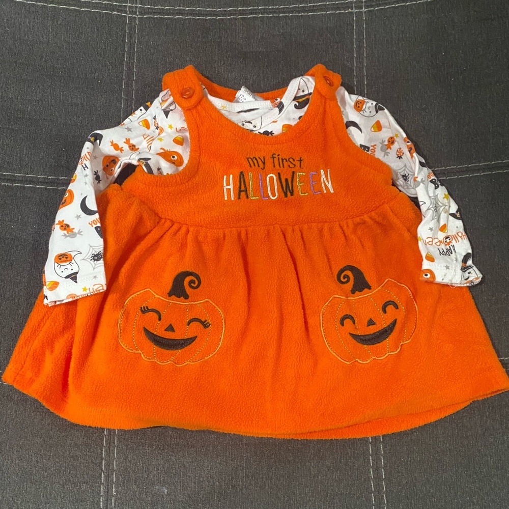 12 month Halloween Dress